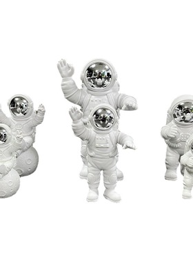 情人节创意宇航员摆件客厅装饰品