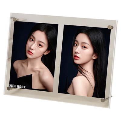 创意情侣双连照相框定制礼物