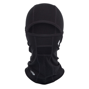 热销RIDGE滑雪护脸男儿童款美丽奴羊毛头套舒适保暖透气大O面罩女