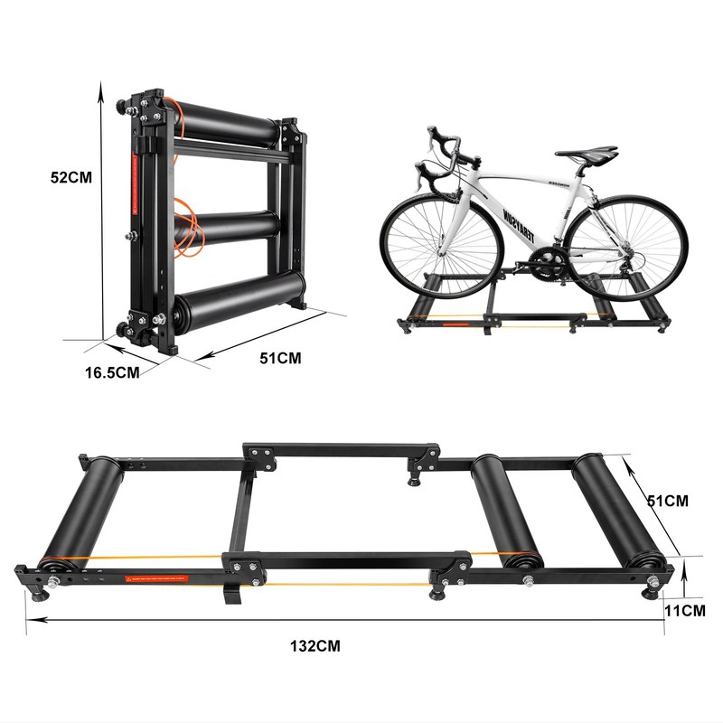 铝合金室内训练台 自行车骑行台山地车滚筒 骑行用品装备