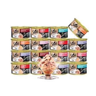 【李佳琦超级年货家装潮电节】sheba希宝进口金罐24猫咪零食罐头