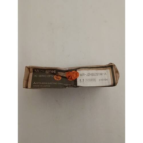 议价三菱原装伺服光学连接线，型号MR-J2HBUS1M-A，实物