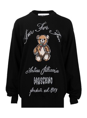moschino/莫斯奇诺羊毛针织衫女