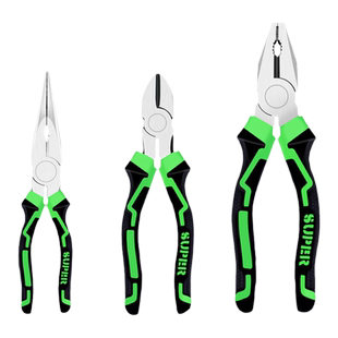 老虎钳工业级电工专用剪钢丝斜口钳子手工具家用多功能剥线尖嘴钳