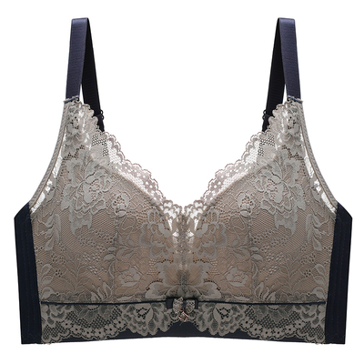 聚拢乳胶内衣无钢圈文胸