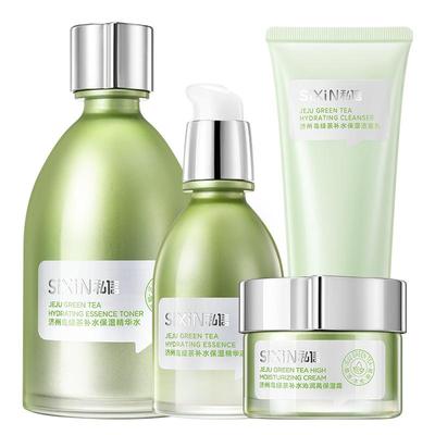 私信济州岛绿茶补水保湿套装