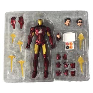 复仇者联盟 SHF蜘蛛侠 美国队长 钢铁侠MK4 可动手办人偶公仔模型