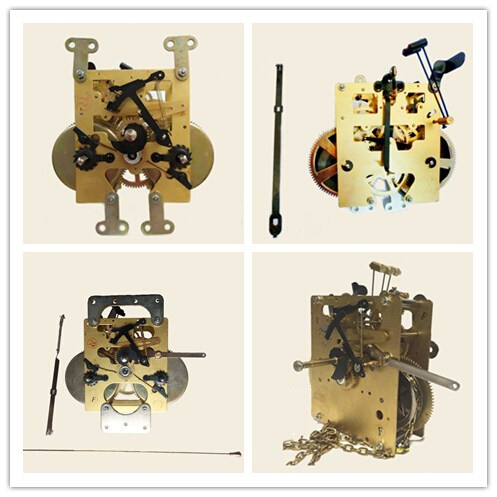 老式机械钟机芯挂钟配件复古机械钟维修发条式钟机芯走时