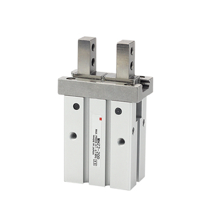 SMC型气动手指气缸HFZ机械手小型平行夹爪MHZL2/MHZ2-16D/10D20D