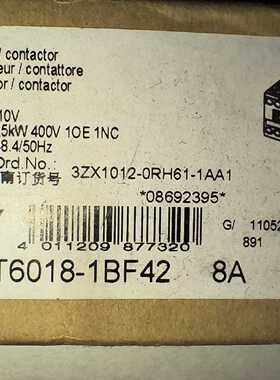 议价Br New nuine  Dc Contactor 3Rt6018-1Bf42 Supports Dc适用