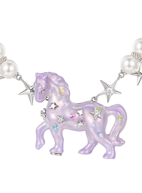 YVMIN尤目小马群星珍珠项链