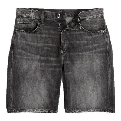 gstar男士直筒牛仔短裤