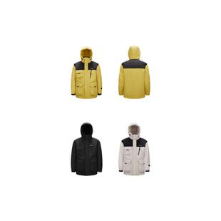 鹅绒森马羽绒服男2024冬新款零下20度防寒服防护外套厚
