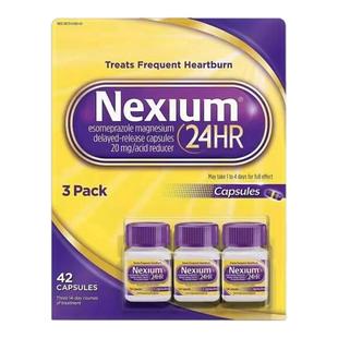 美国进口耐信nexium原研药胃药十二指肠溃疡奥美拉唑肠溶胶囊R