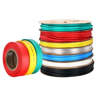 黑色热缩管绝缘套管加厚防水电工接线热塑管电线保护套热收缩管