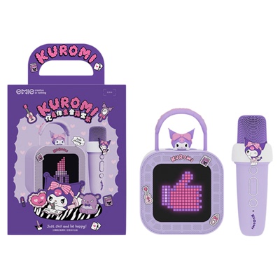 库洛米儿童音响话筒麦克风一体