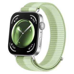 官方同款适用华为fit4手表表带尼龙回环fit3高级感编织表带智能新款watchFIT4pro智能运动透气男女款腕带夏季