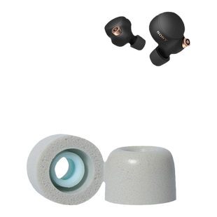 适用Sony/索尼wf-1000xm4耳塞无线蓝牙耳机降噪记忆海绵替换耳帽