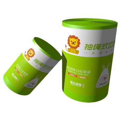 加厚抽绳手提大号厨房垃圾袋