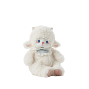 BABADOLL小眠羊玩偶毛绒玩偶可爱娃娃公仔玩具女生生日礼物