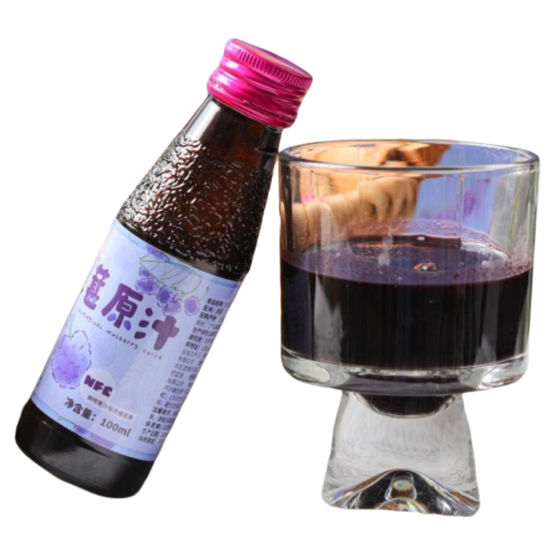 绿手指生态桑葚原浆NFC非浓缩