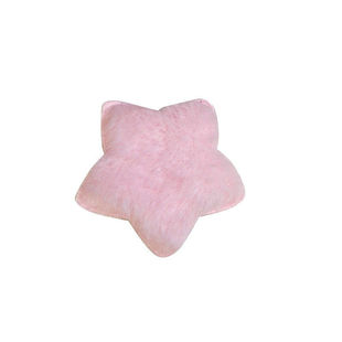 秋冬毛绒五角星形发夹可爱刘海夹卡通头饰女儿童发夹侧边夹发饰