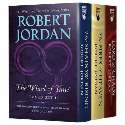 时间之轮4-6册盒装 The Wheel of Time Premium Boxed Set II 英文原版小说 经典奇幻文学 罗伯特乔丹 Robert Jordan 英文版英语书