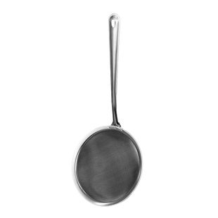 不锈钢漏勺家用过滤网筛滤油勺厨房打沫勺油渣勺极细加密漏勺