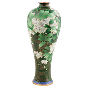 北京景泰蓝花瓶情侣瓶纯手工紫铜胎掐丝珐琅圣彩摆件乔迁结婚贺礼