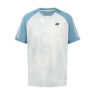 YONEX尤尼克斯2025新款羽毛球服男女款运动服透气速干短袖110025