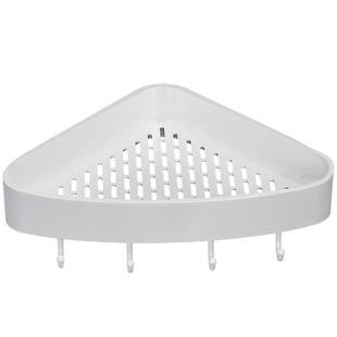 汉世刘家卫生间置物架浴室三角架免打孔墙上厕所洗澡洗手间架子