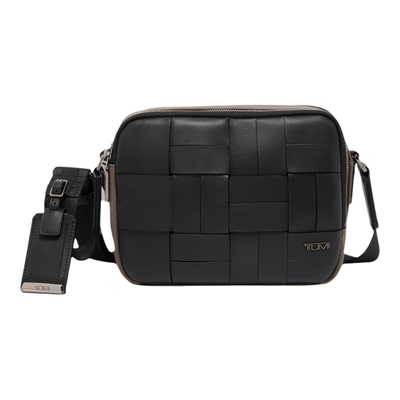 【秋冬新品】TUMI/途明HARRISON男士编织纹斜挎包
