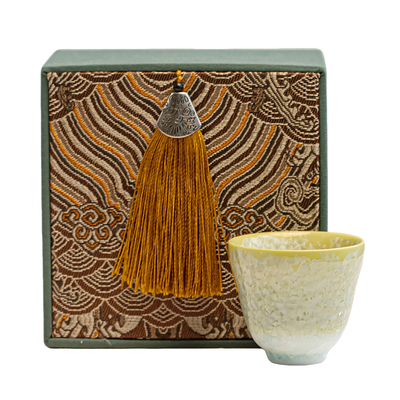 结晶釉窑变主人杯不烫手送礼