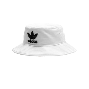 ADIDAS三叶草LOGO黑白防晒遮阳情侣款渔夫帽BK7345 BK7350 FM1336