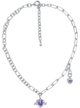 Blush脸红爱心项链精致高级质感