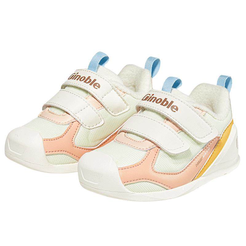 基诺浦机能鞋冬季新婴幼儿鞋子宝宝步前鞋男女童鞋GB2361