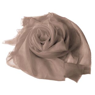 100%桑蚕丝真丝雪纺薄裙纱布料乔其防晒头纱围巾顺纡绉丝巾布面料