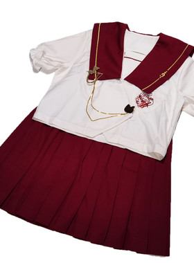 买一送一清仓大促水手服红白