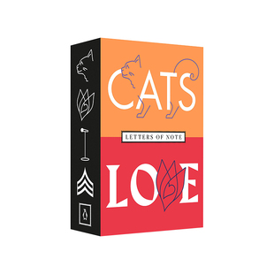 英文原版 信札卷1-4册盒装：猫；音乐；爱情；战争 Letters of Note Volumes 1-4 Boxed Set: Cats; Music; Love; War收藏纪念套装