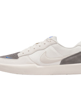 NIKE耐克男子SB FORCE 58低帮百搭运动休闲复古滑板鞋IQ8398-001