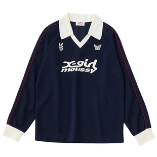 MOUSSY  早春新品美式校园风针织衫女010GAL01-5260