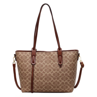 包包女大容量2026新款春夏百搭老花托特包高级感轻奢小众斜挎大包