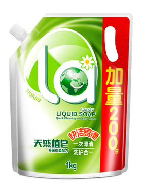 La妈妈壹选皂液倍柔省钱袋装留香