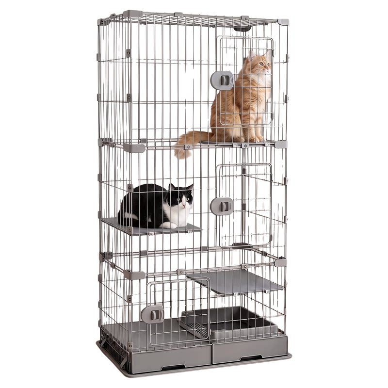 猫笼子超大自由空间别墅家用室内