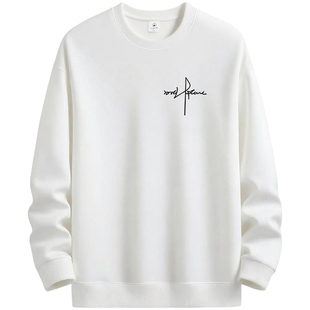 NASA卫衣男士2025新款秋冬棉加绒加厚长袖宽松潮青少年休闲学生