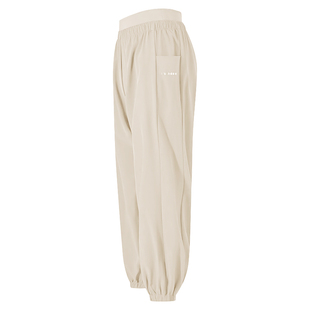 大码胖MM运动裤女速干弹力束腰裤宽松休闲跑步训练瑜伽服健身长裤