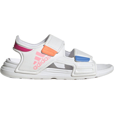 Adidas阿迪达斯儿童夏季新款魔术贴大童运动休闲沙滩凉鞋H03775