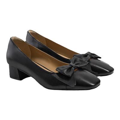 粗跟百搭中跟单鞋女时装通勤鞋