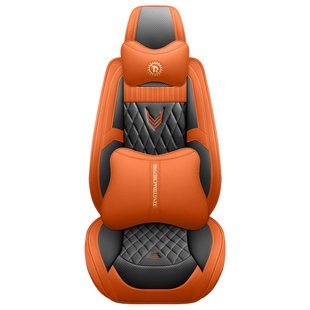 汽车坐垫新款四季通用全包围座椅套全皮牛皮透气座套女神专用车垫