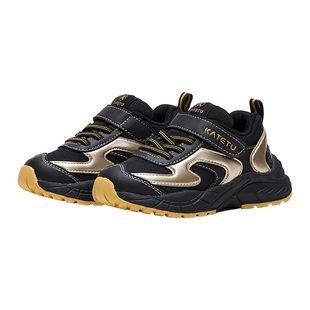 卡特兔男童黑色耐脏运动鞋2026新款春季儿童透气网鞋女童跑步鞋